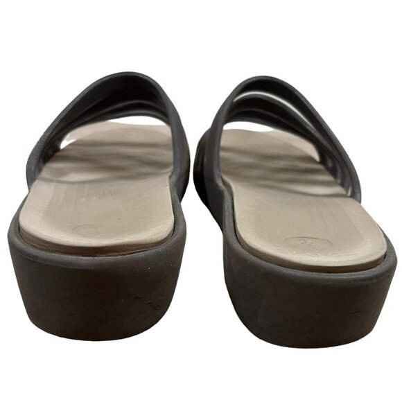 Crocs Rhonda Strappy Wedge Sandals - Picture 6 of 9